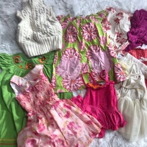 10 pc clothes lot Girls size 2 3 Laura Ashley